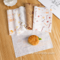 Oil Proof Hamburger Paper Customization